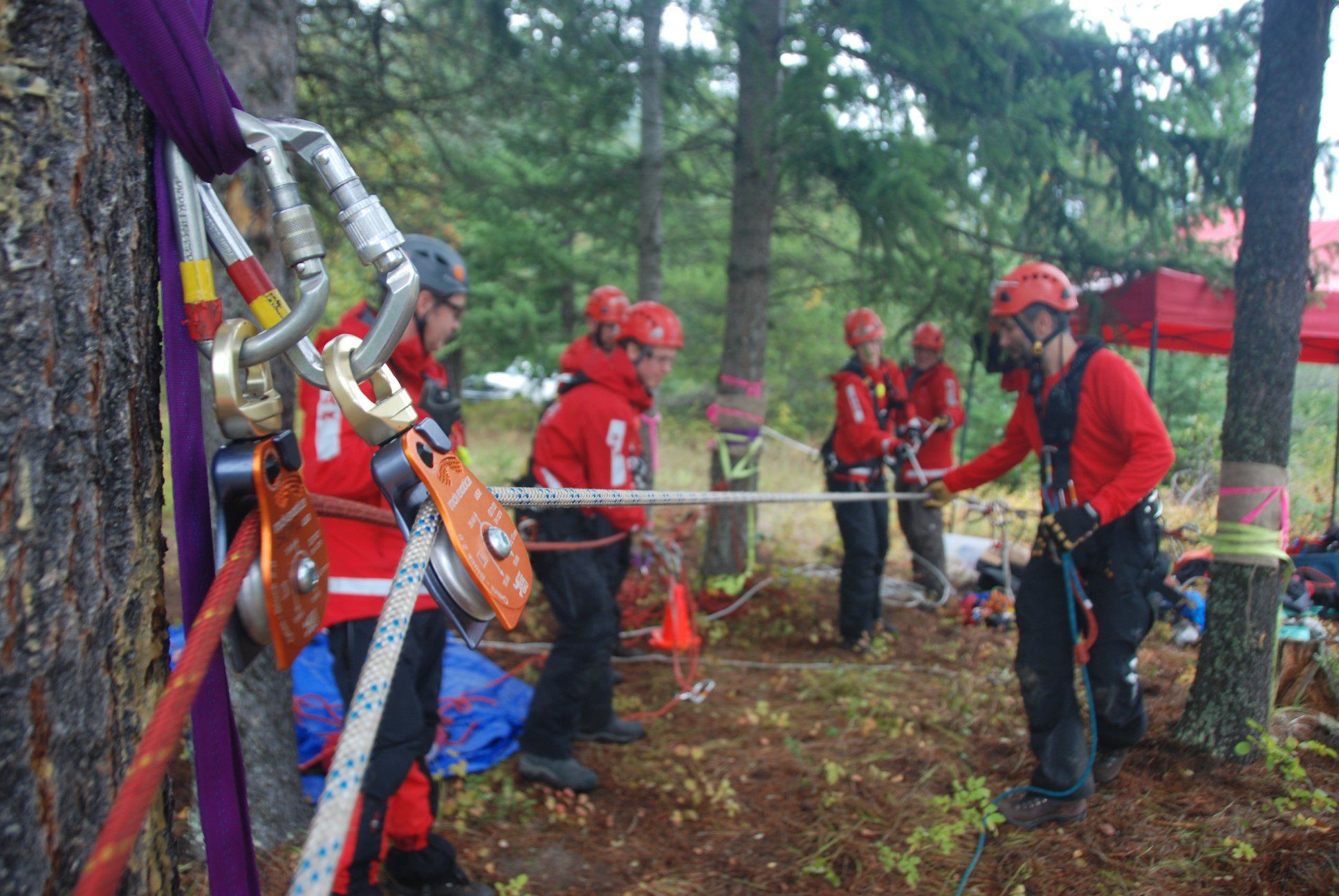 Rope Rescue – Shuswap Volunteer Search and Rescue